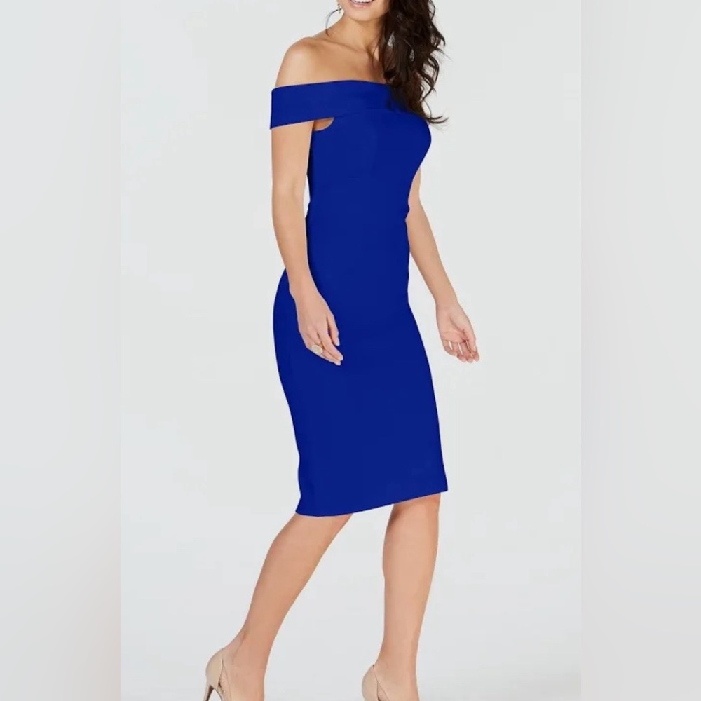 Thalia Sodi Women’s Bodycon Dress Sleeveless Scuba Fitted Stretch